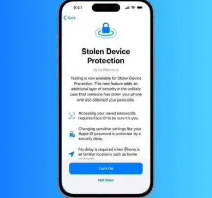 湘桥苹果授权维修店分享被盗设备保护功能开启方法 