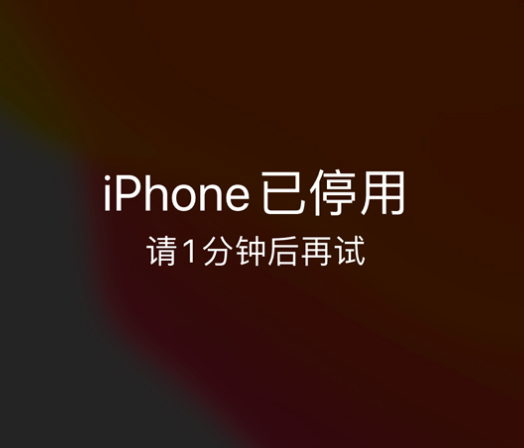 湘桥苹果手机维修分享:iPhone 显示“不可用”或“已停用”怎么办？还能保留数据吗？ 