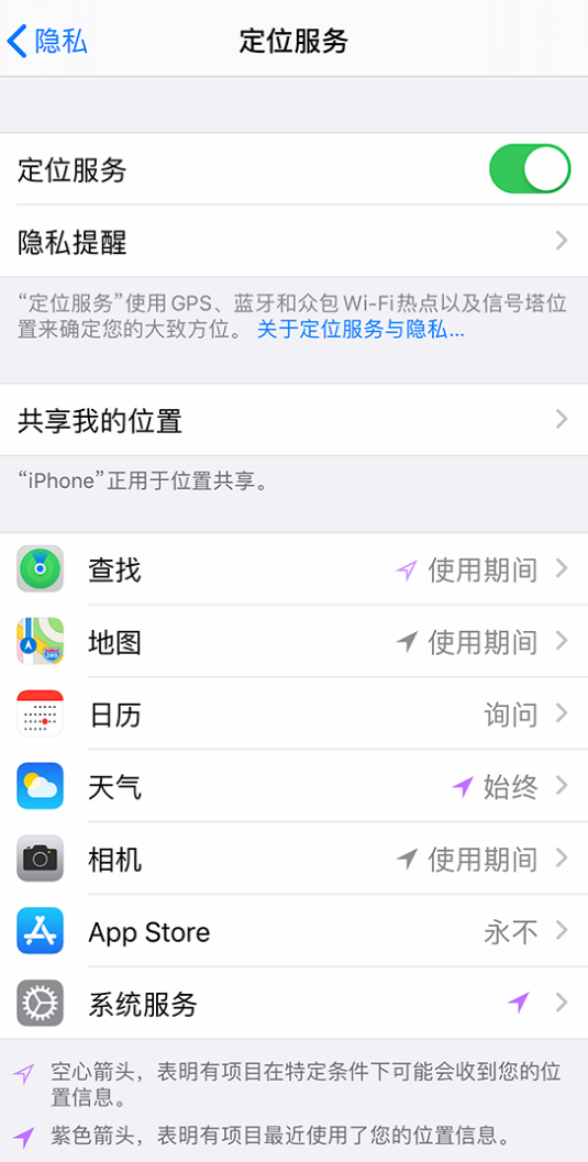 湘桥苹果手机维修分享iPhone 状态栏中时间显示为蓝色图标是什么情况 